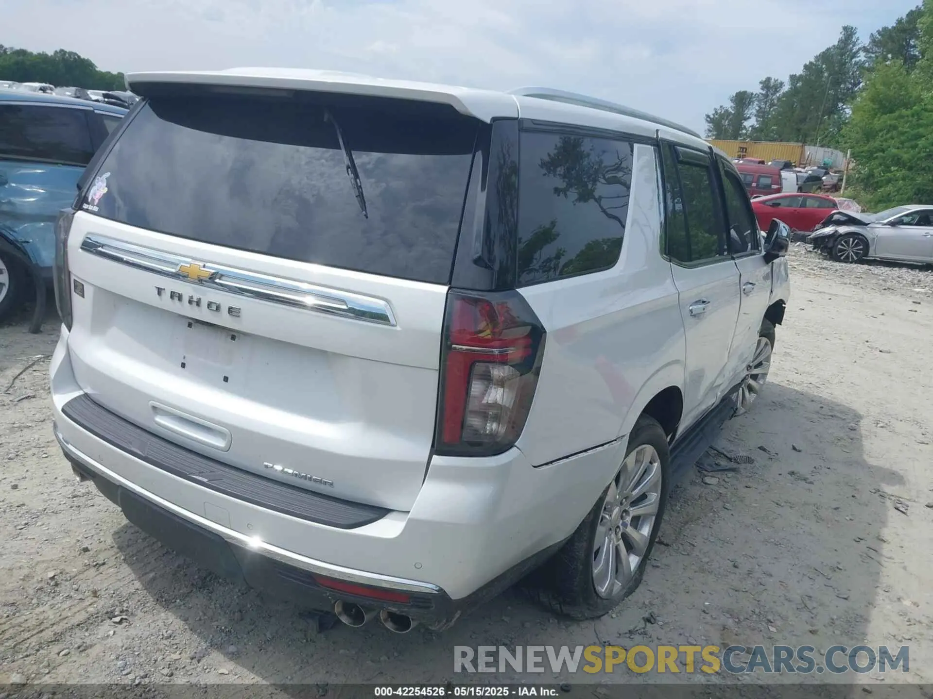 4 Фотография поврежденного автомобиля 1GNSCSKD9PR390234 CHEVROLET TAHOE 2023