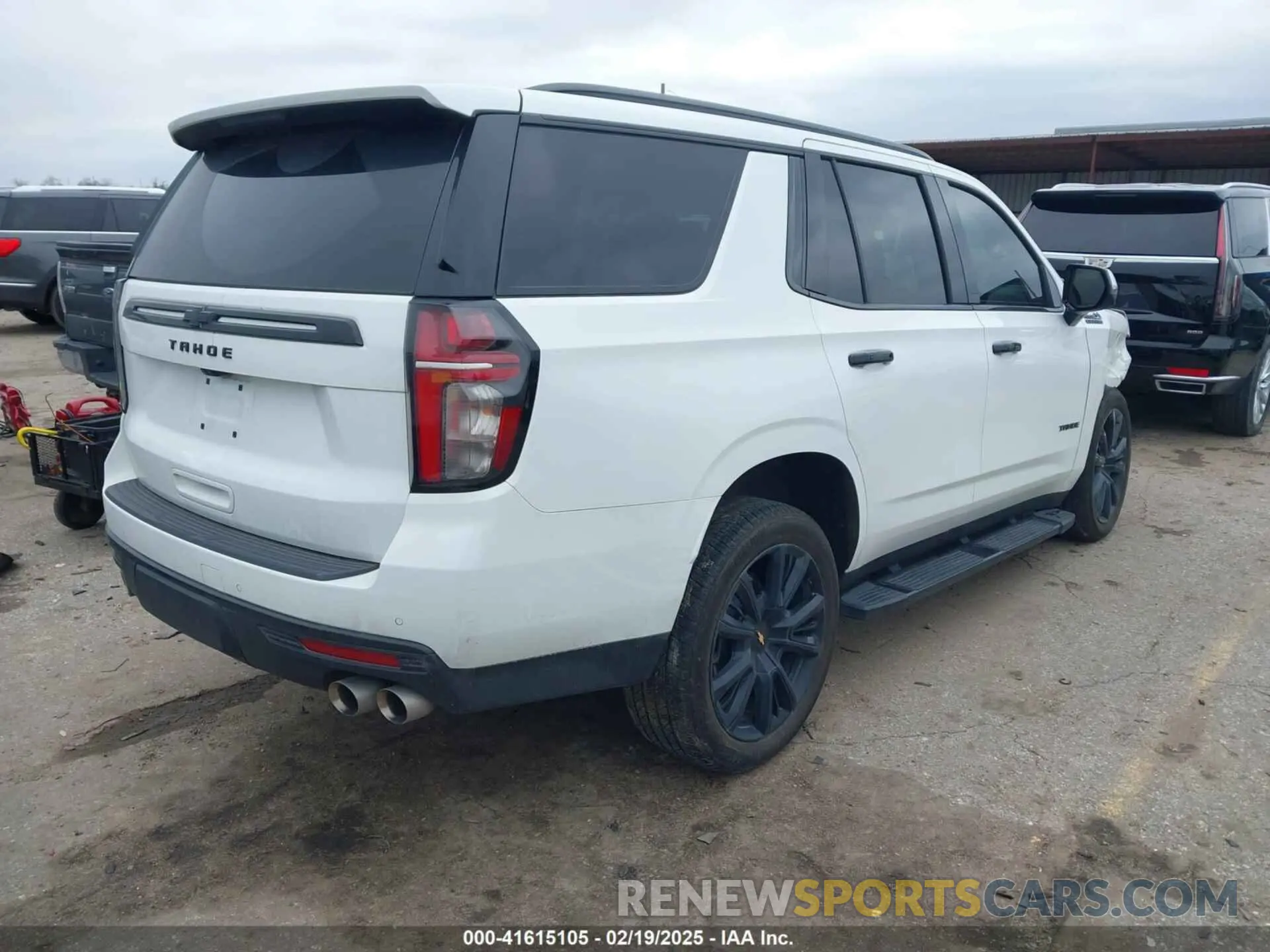 4 Фотография поврежденного автомобиля 1GNSCTKL4PR551134 CHEVROLET TAHOE 2023