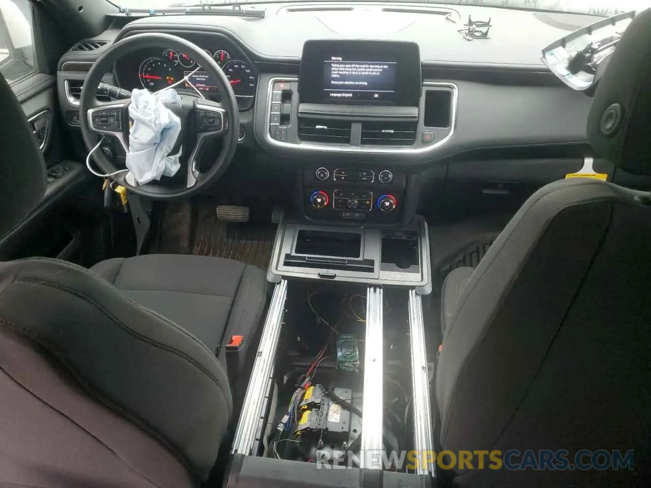 8 Фотография поврежденного автомобиля 1GNSKLED3PR181253 CHEVROLET TAHOE 2023