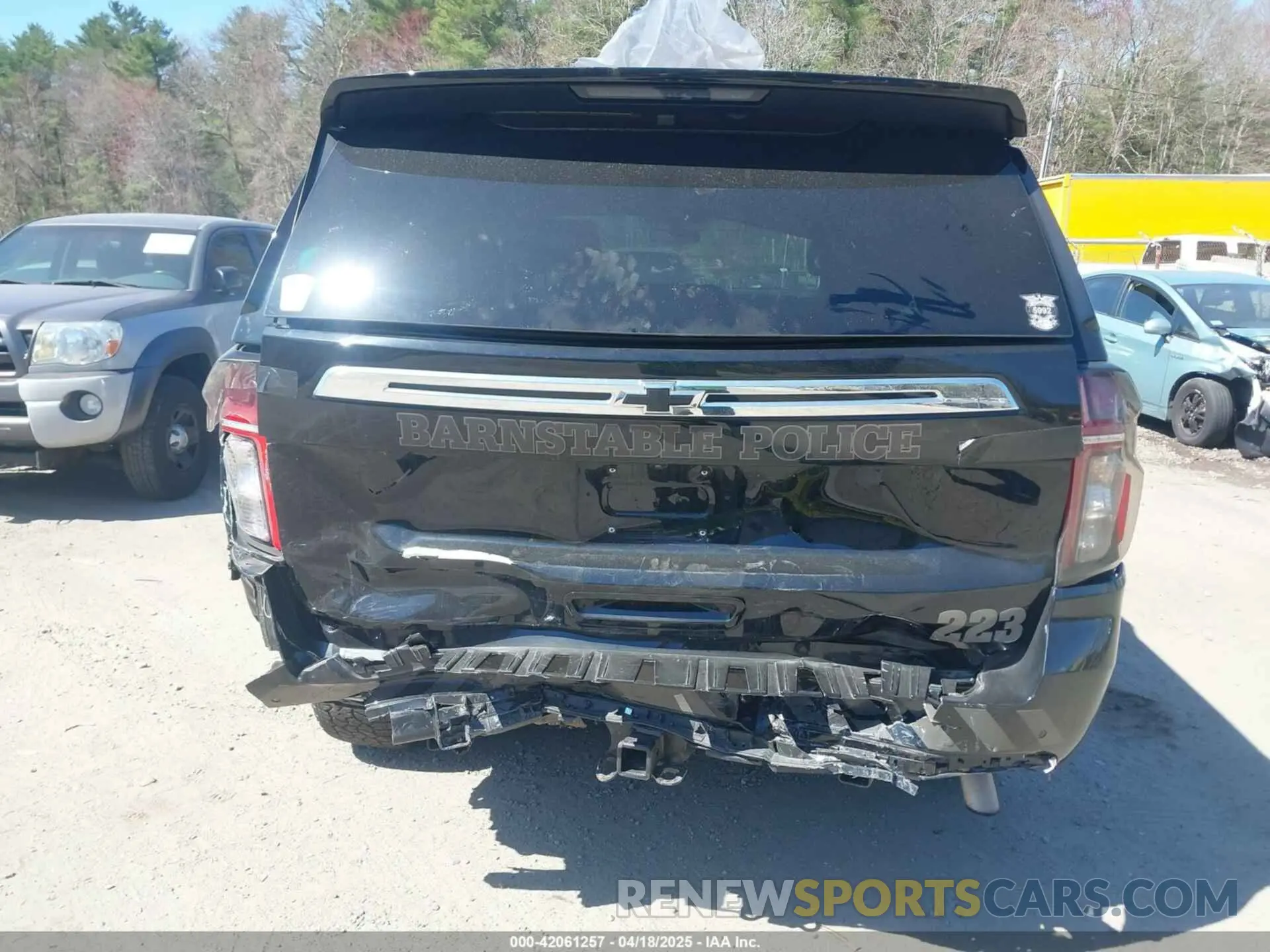 16 Photograph of a damaged car 1GNSKLED3PR430313 CHEVROLET TAHOE 2023
