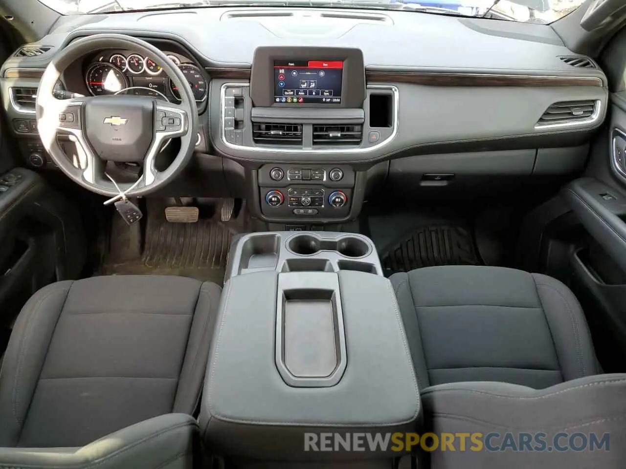 8 Фотография поврежденного автомобиля 1GNSKLED7PR268508 CHEVROLET TAHOE 2023