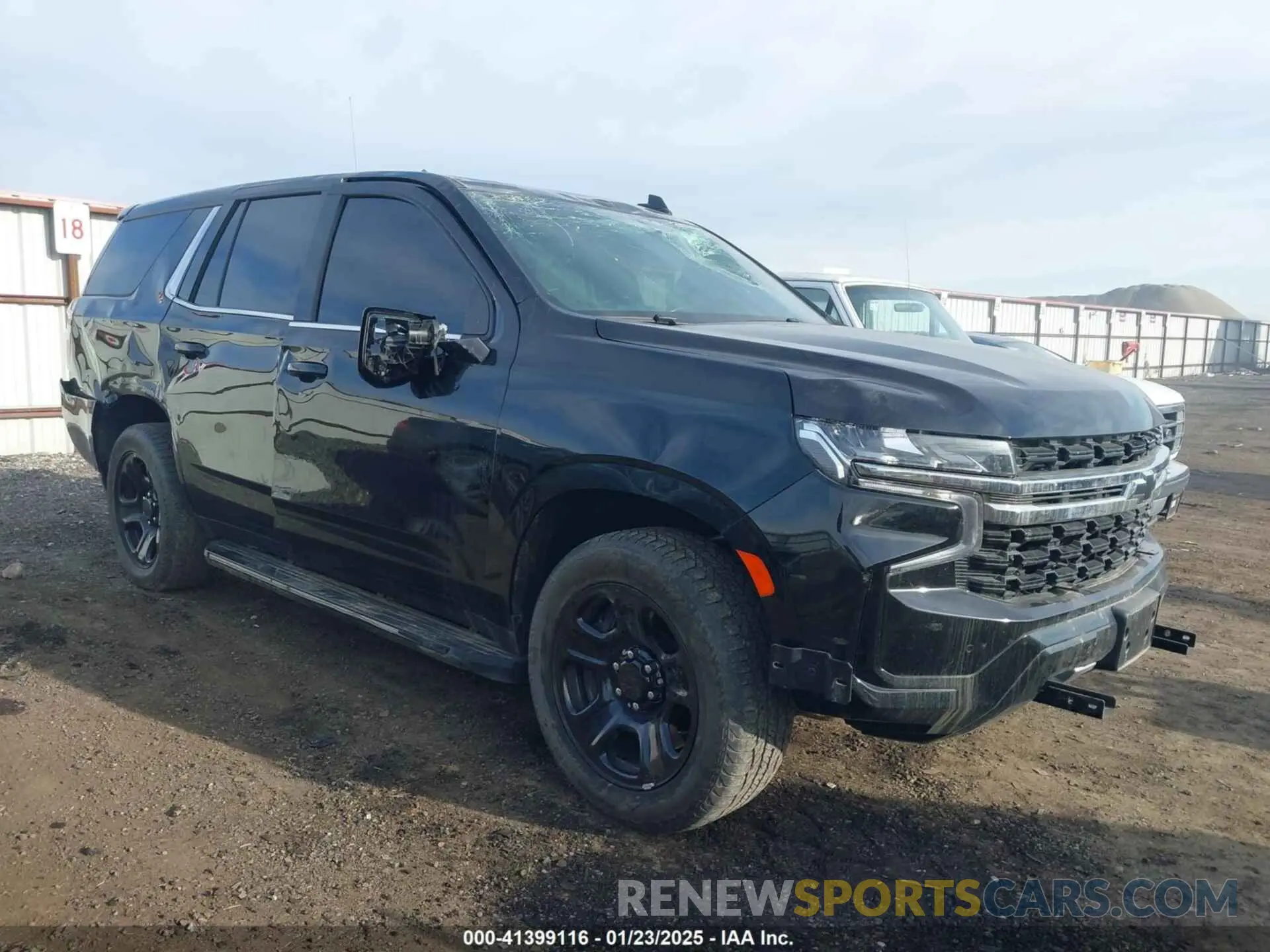 1 Photograph of a damaged car 1GNSKLED9PR474946 CHEVROLET TAHOE 2023