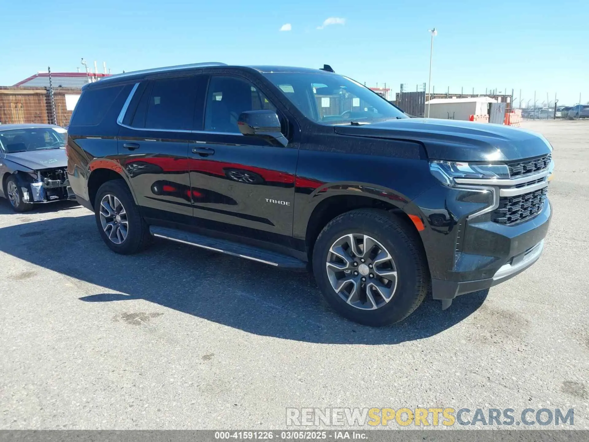 1 Фотография поврежденного автомобиля 1GNSKMKD1PR507609 CHEVROLET TAHOE 2023