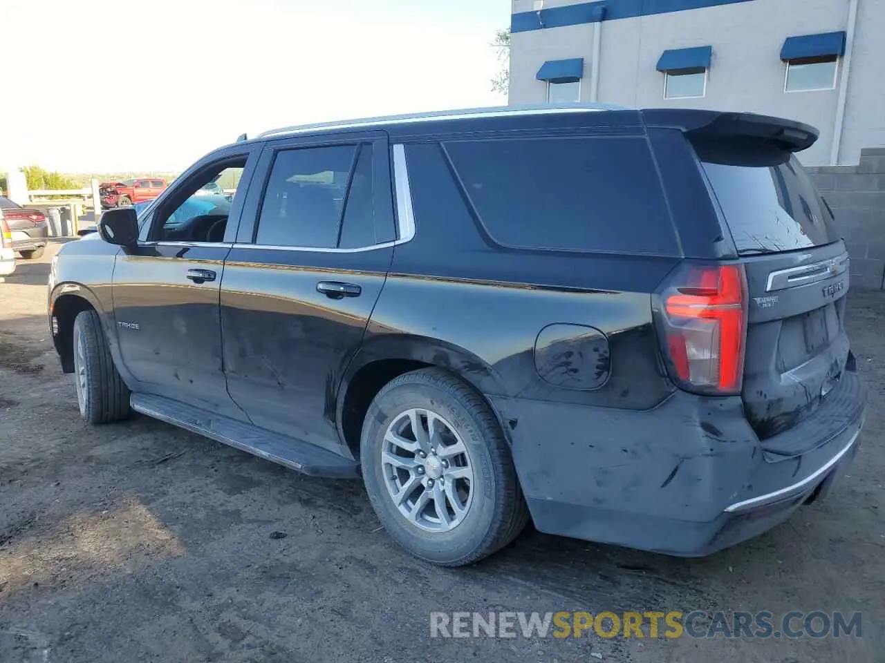 2 Фотография поврежденного автомобиля 1GNSKMKD4PR184687 CHEVROLET TAHOE 2023