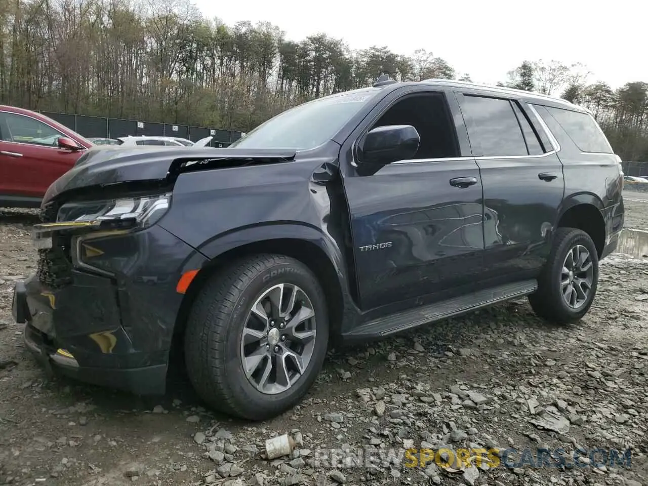 1 Фотография поврежденного автомобиля 1GNSKMKD5PR252141 CHEVROLET TAHOE 2023