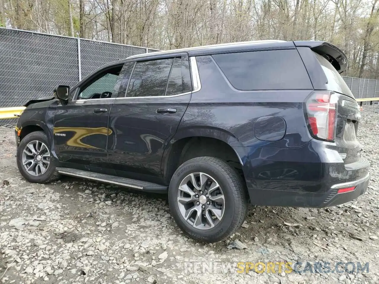 2 Фотография поврежденного автомобиля 1GNSKMKD5PR252141 CHEVROLET TAHOE 2023
