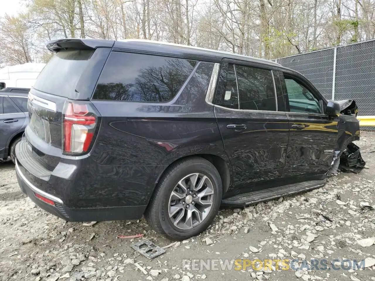 3 Фотография поврежденного автомобиля 1GNSKMKD5PR252141 CHEVROLET TAHOE 2023