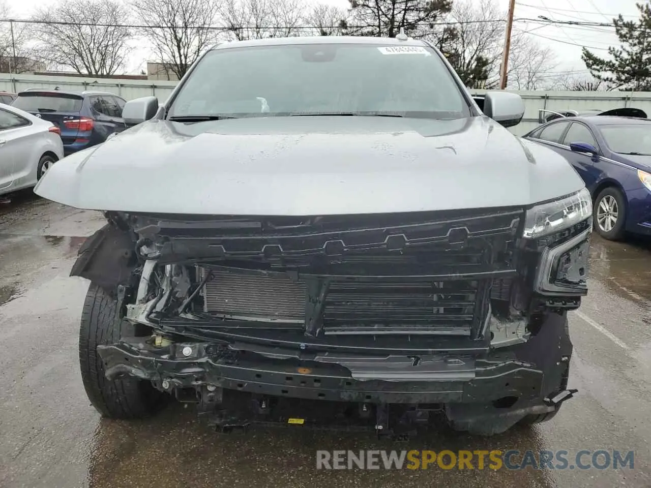 5 Photograph of a damaged car 1GNSKMKD5PR474422 CHEVROLET TAHOE 2023