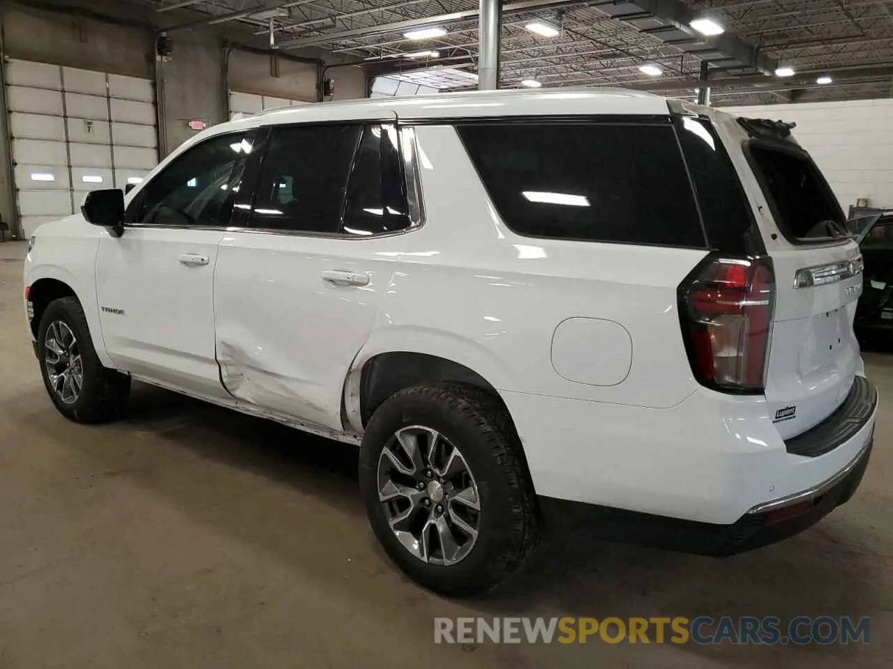 2 Photograph of a damaged car 1GNSKMKD6PR488331 CHEVROLET TAHOE 2023