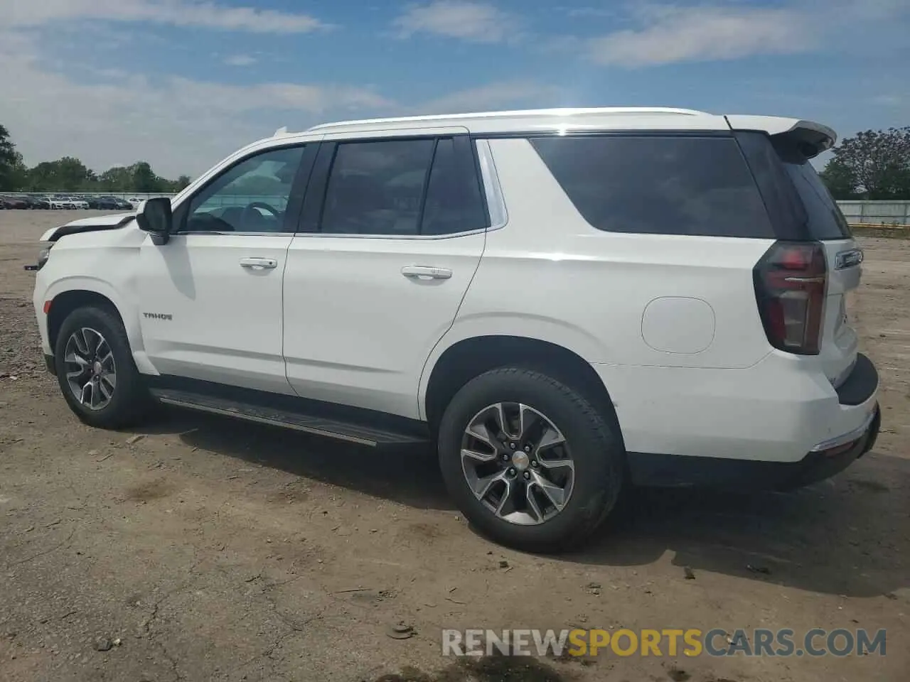 2 Фотография поврежденного автомобиля 1GNSKMKD7PR202230 CHEVROLET TAHOE 2023