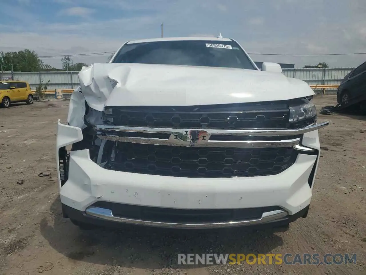 5 Фотография поврежденного автомобиля 1GNSKMKD7PR202230 CHEVROLET TAHOE 2023