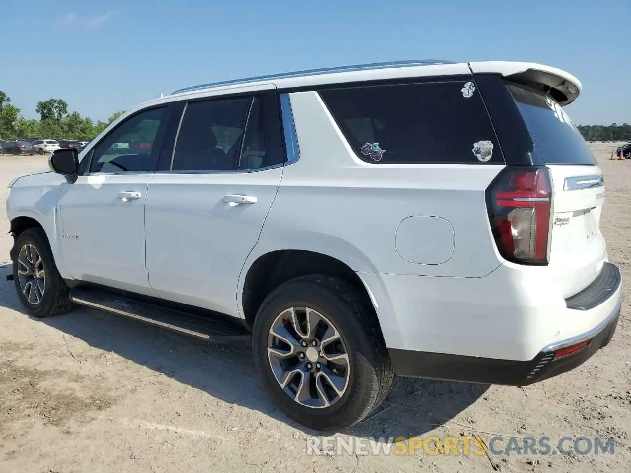 2 Photograph of a damaged car 1GNSKMKD7PR214250 CHEVROLET TAHOE 2023
