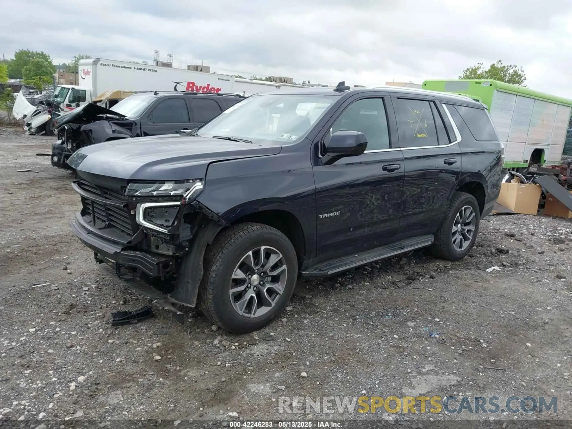 2 Фотография поврежденного автомобиля 1GNSKMKD8PR526352 CHEVROLET TAHOE 2023