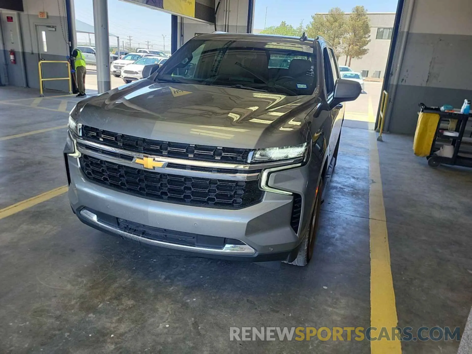 16 Photograph of a damaged car 1GNSKMKD9PR200138 CHEVROLET TAHOE 2023