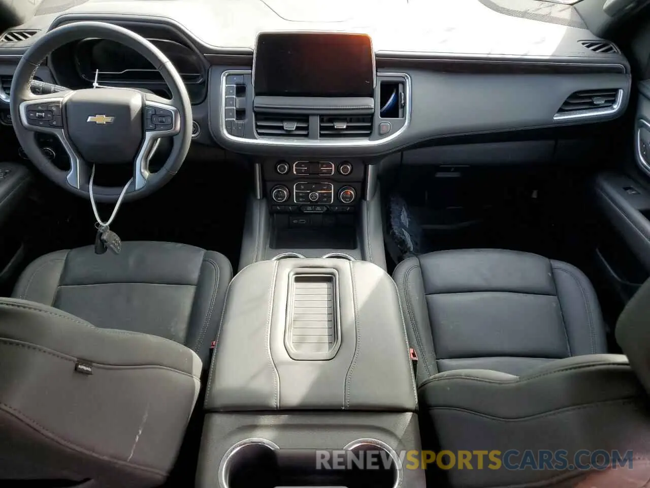 8 Фотография поврежденного автомобиля 1GNSKNKD0PR522107 CHEVROLET TAHOE 2023