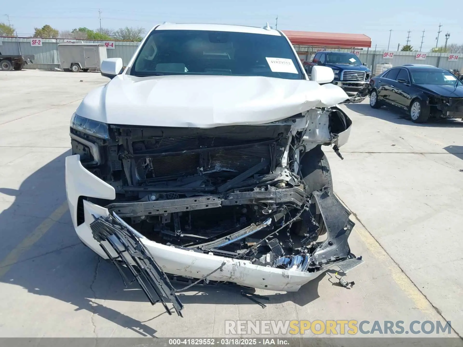 11 Photograph of a damaged car 1GNSKNKD3PR313606 CHEVROLET TAHOE 2023