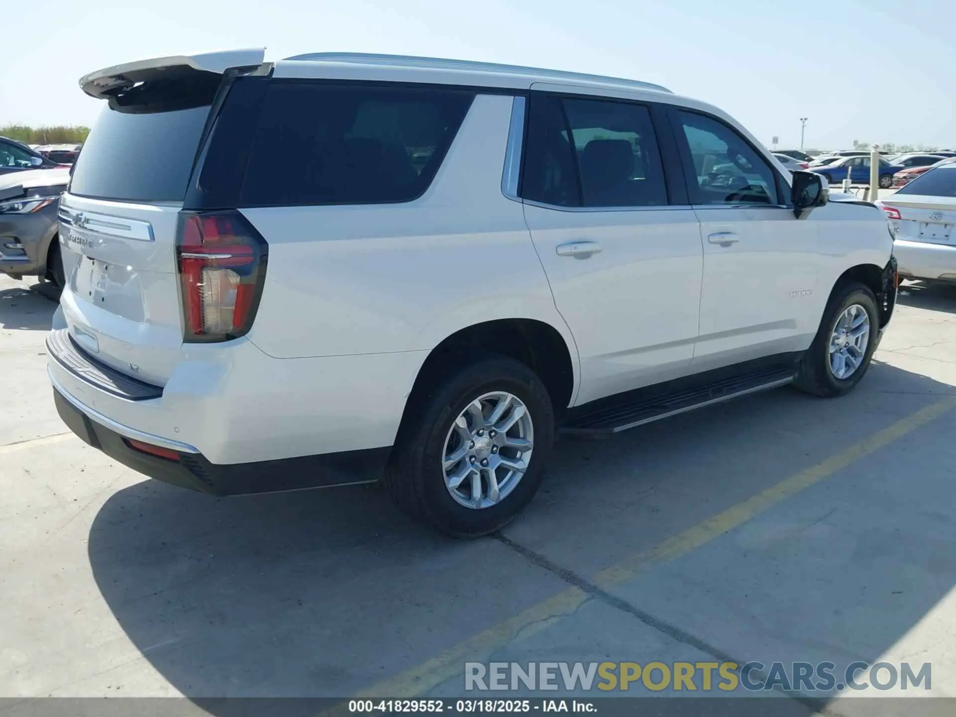 4 Photograph of a damaged car 1GNSKNKD3PR313606 CHEVROLET TAHOE 2023