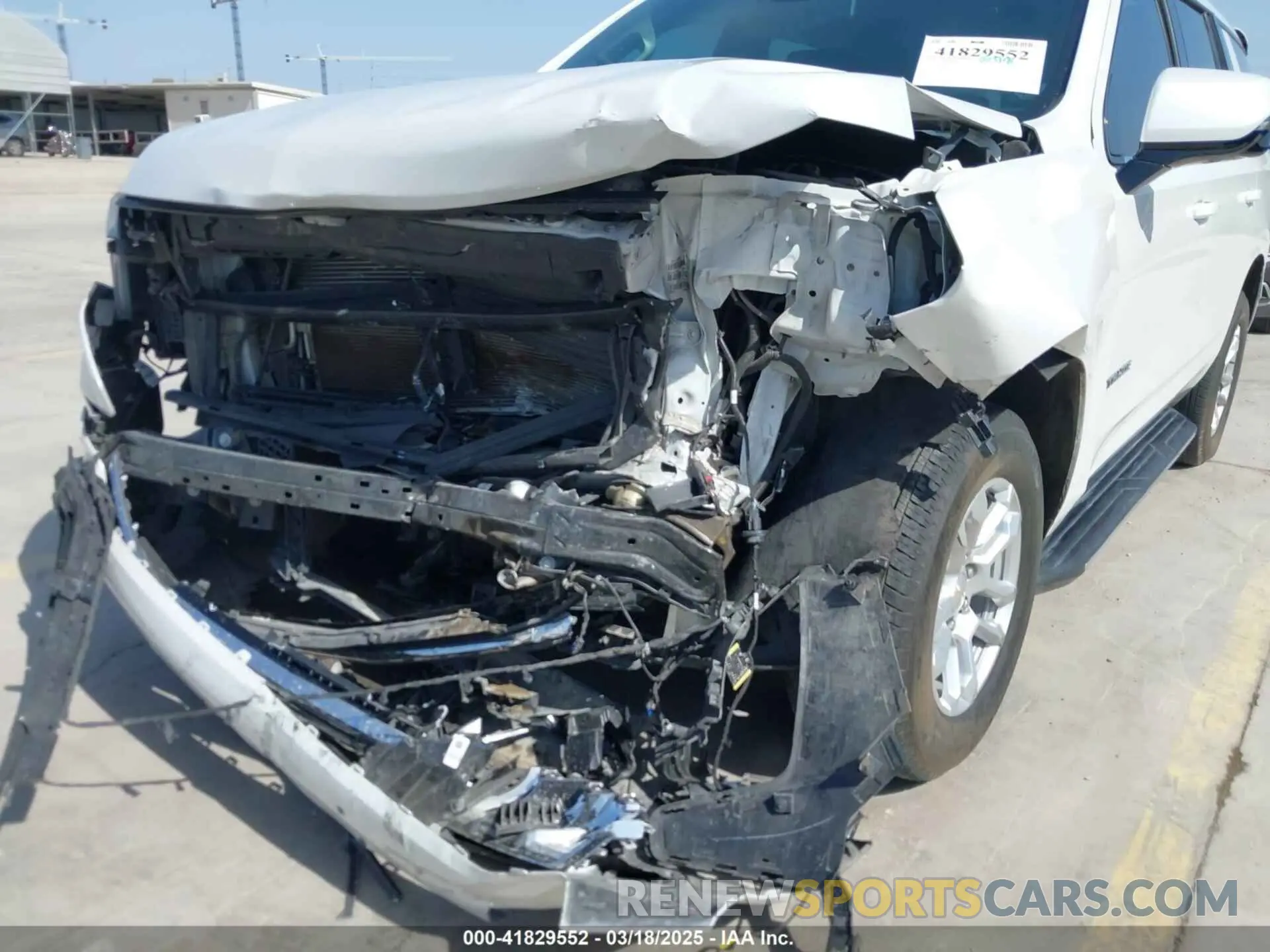 6 Photograph of a damaged car 1GNSKNKD3PR313606 CHEVROLET TAHOE 2023