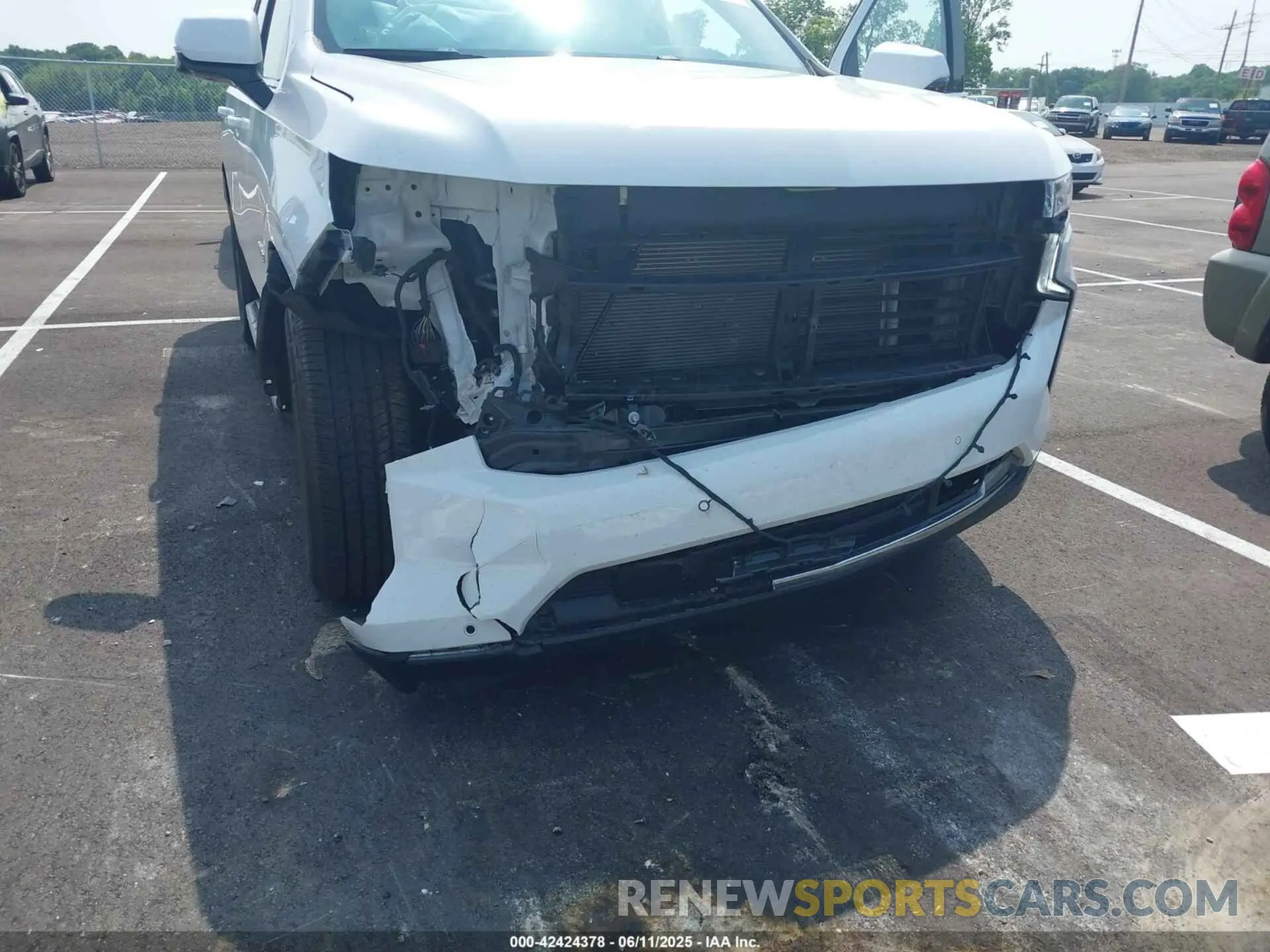 6 Photograph of a damaged car 1GNSKNKD6PR468151 CHEVROLET TAHOE 2023