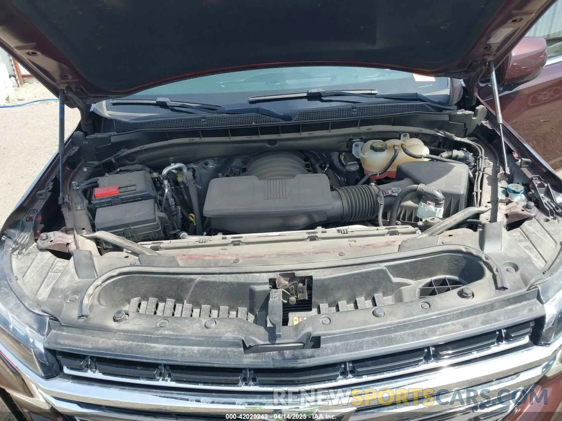 10 Фотография поврежденного автомобиля 1GNSKNKD7PR106524 CHEVROLET TAHOE 2023
