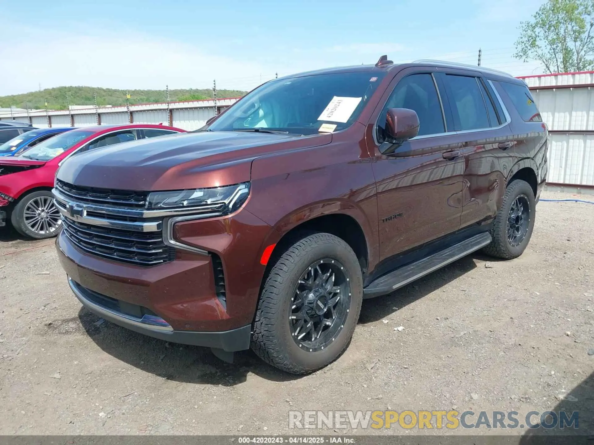 2 Фотография поврежденного автомобиля 1GNSKNKD7PR106524 CHEVROLET TAHOE 2023