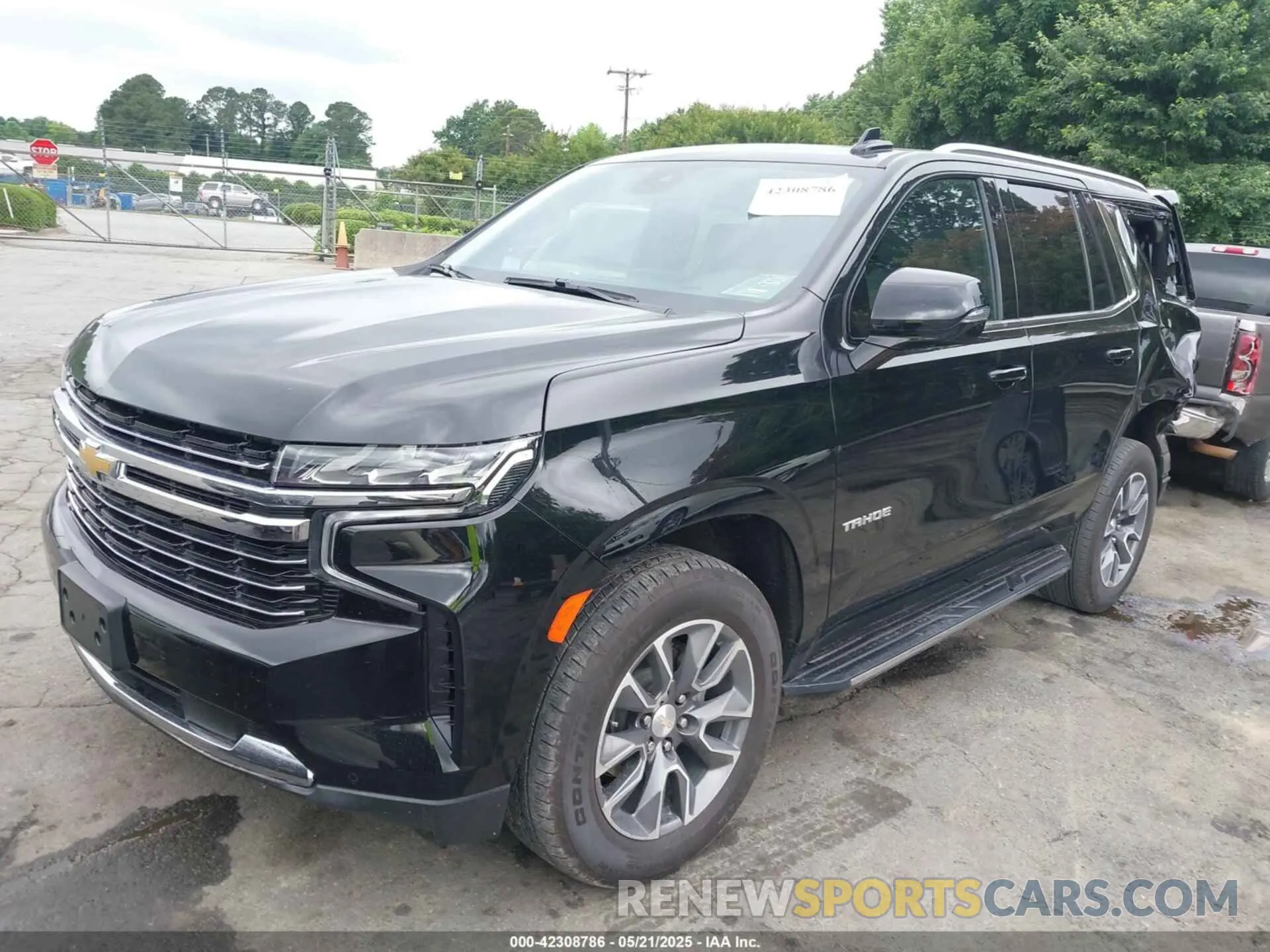 2 Photograph of a damaged car 1GNSKNKD8PR105849 CHEVROLET TAHOE 2023