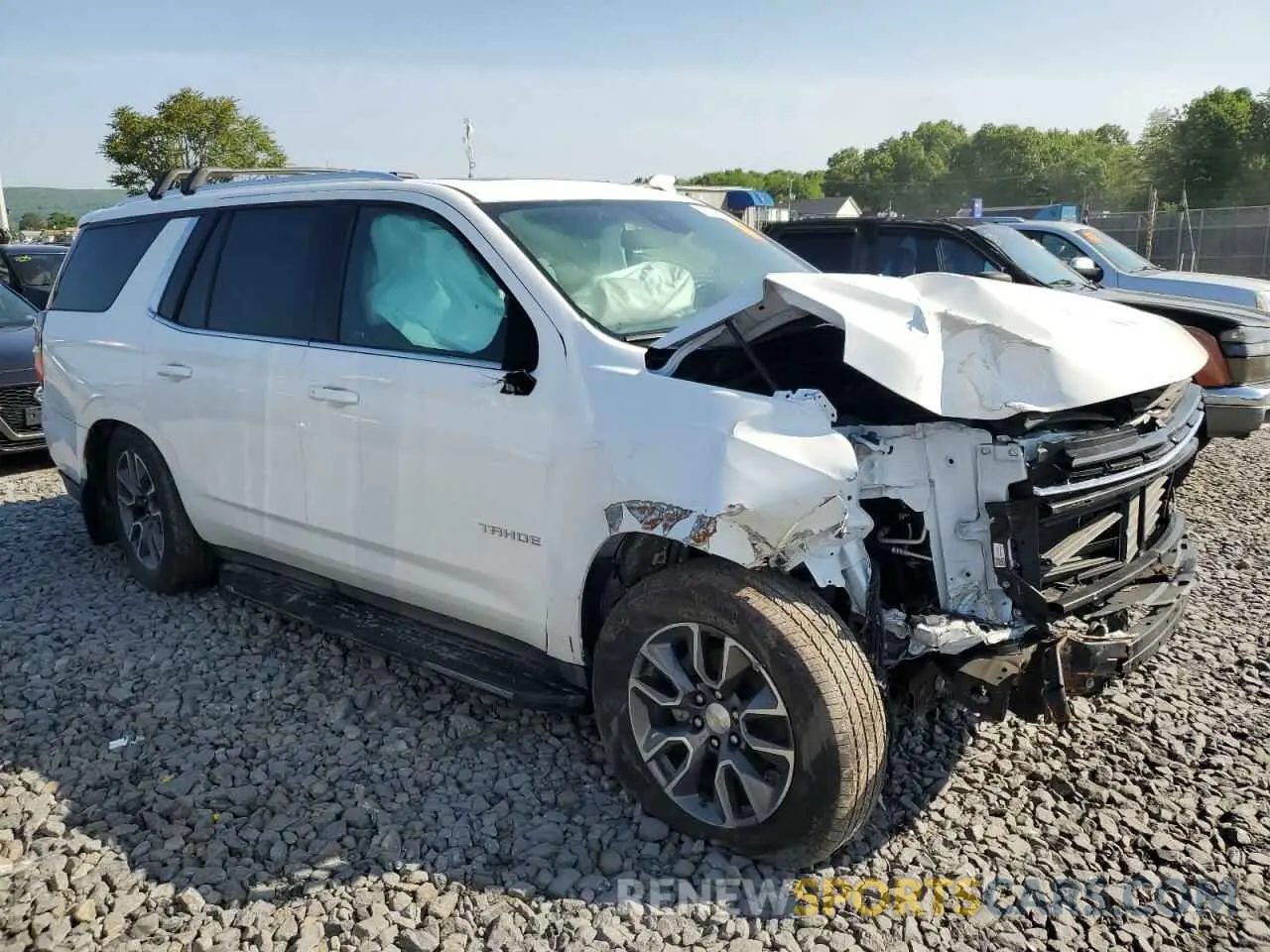 4 Photograph of a damaged car 1GNSKNKD8PR482309 CHEVROLET TAHOE 2023