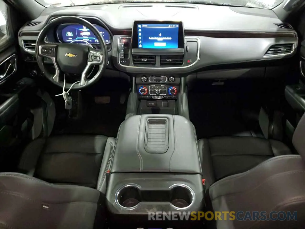 8 Фотография поврежденного автомобиля 1GNSKNKDXPR375455 CHEVROLET TAHOE 2023
