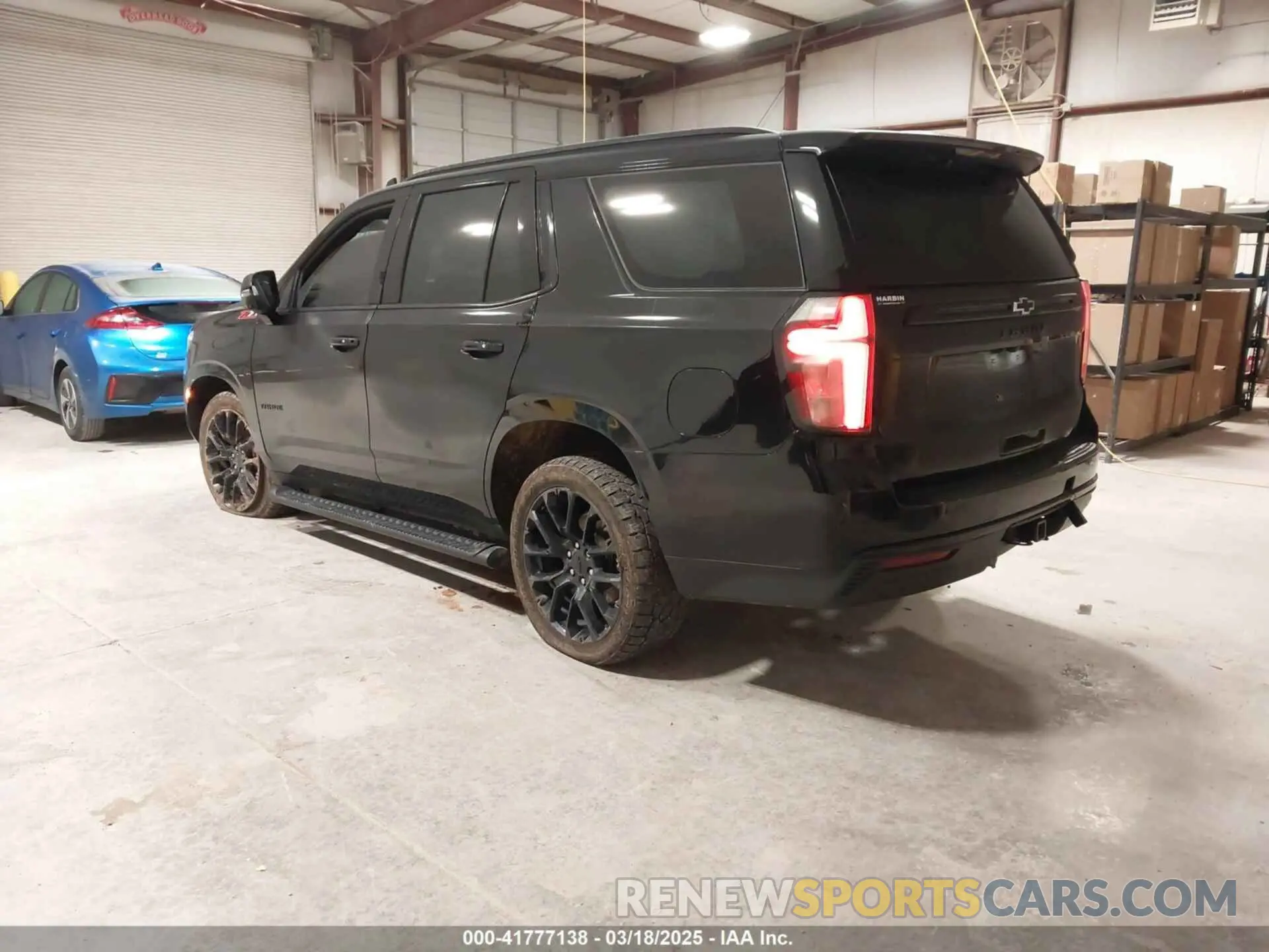 3 Фотография поврежденного автомобиля 1GNSKPKD3PR130489 CHEVROLET TAHOE 2023
