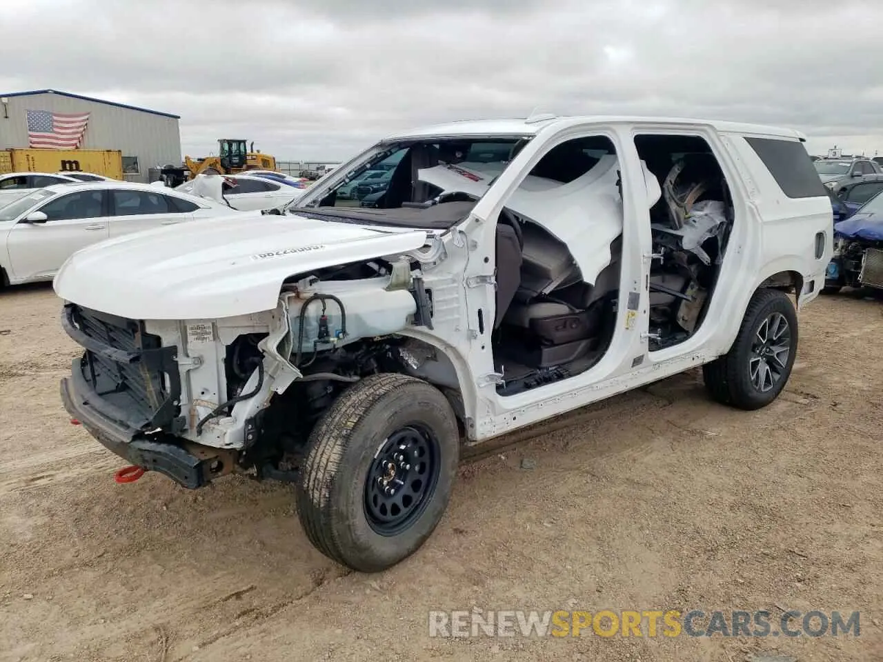 1 Фотография поврежденного автомобиля 1GNSKPKD6PR120121 CHEVROLET TAHOE 2023