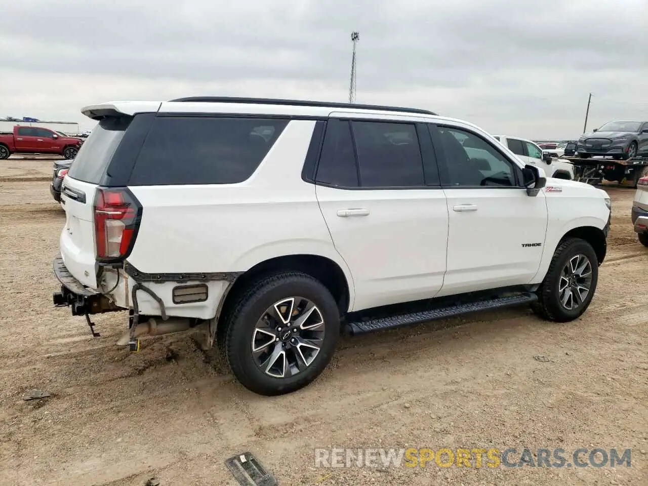 3 Фотография поврежденного автомобиля 1GNSKPKD6PR120121 CHEVROLET TAHOE 2023