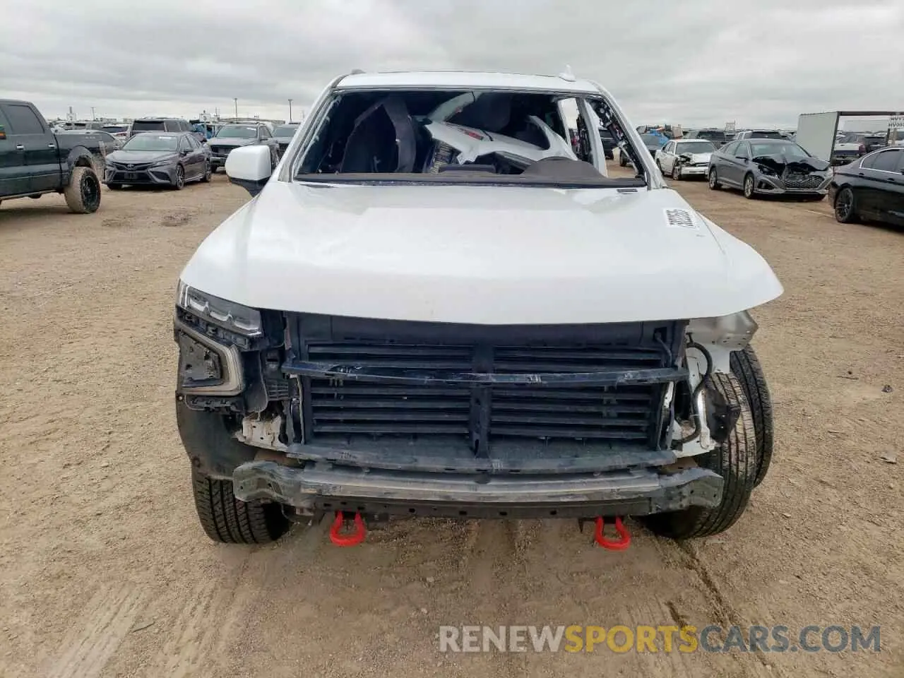 5 Фотография поврежденного автомобиля 1GNSKPKD6PR120121 CHEVROLET TAHOE 2023