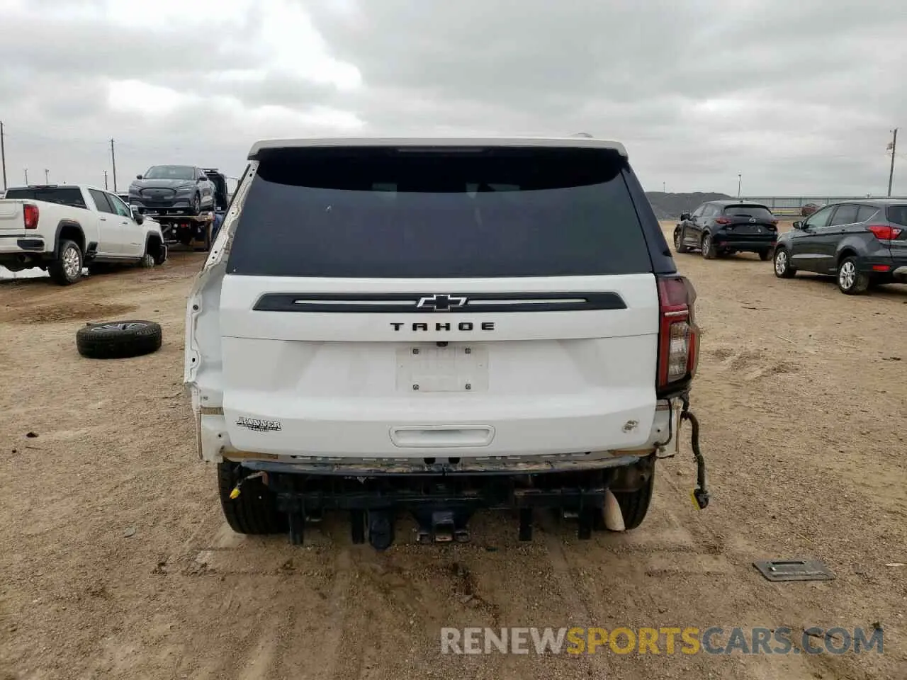 6 Фотография поврежденного автомобиля 1GNSKPKD6PR120121 CHEVROLET TAHOE 2023