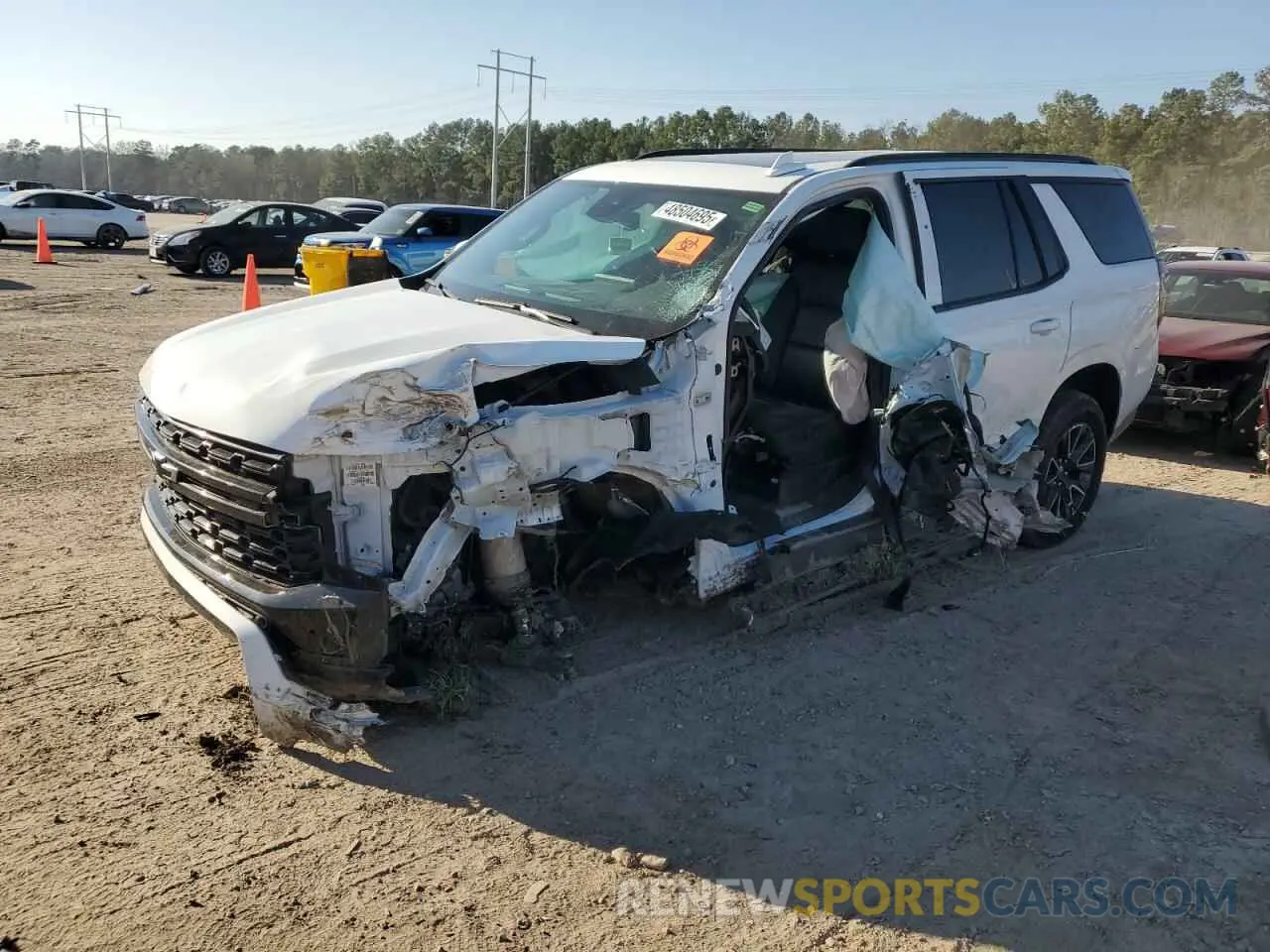 1 Фотография поврежденного автомобиля 1GNSKPKL3PR498758 CHEVROLET TAHOE 2023