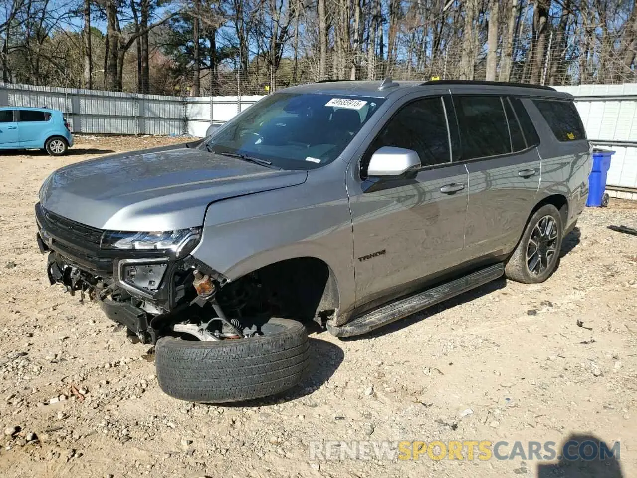 1 Фотография поврежденного автомобиля 1GNSKRKD2PR327701 CHEVROLET TAHOE 2023