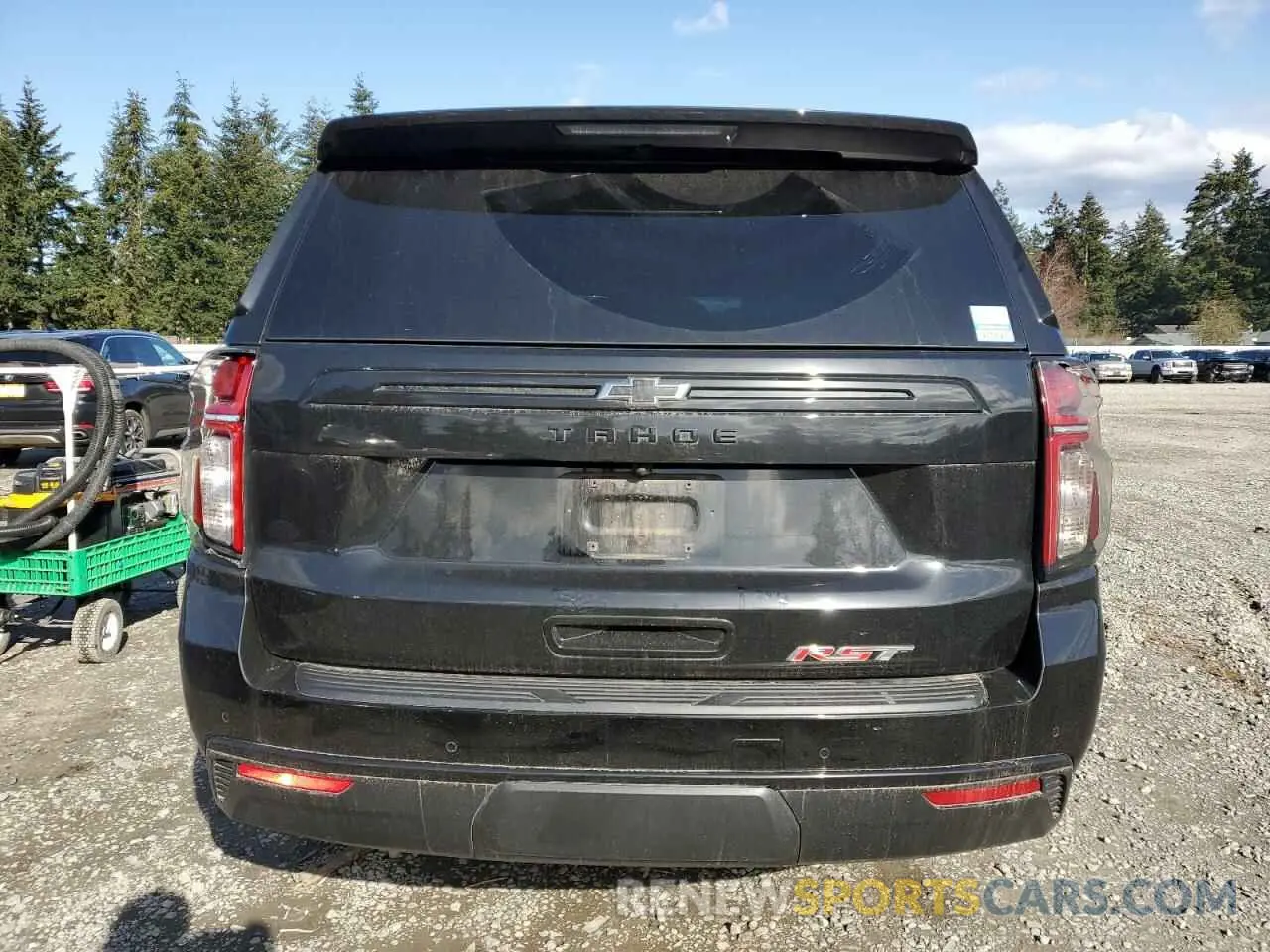 6 Фотография поврежденного автомобиля 1GNSKRKD3PR314083 CHEVROLET TAHOE 2023