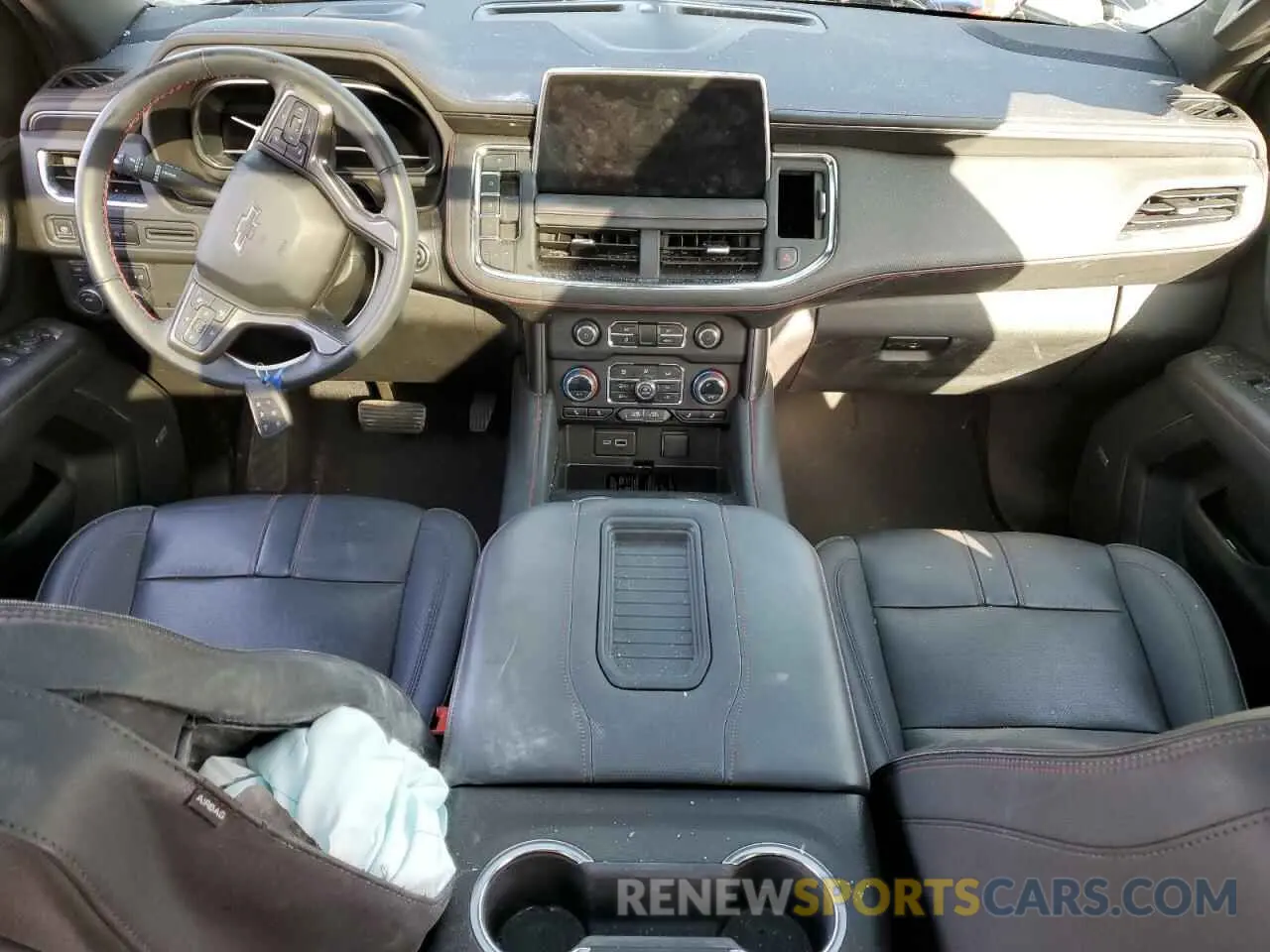 8 Фотография поврежденного автомобиля 1GNSKRKD3PR314083 CHEVROLET TAHOE 2023