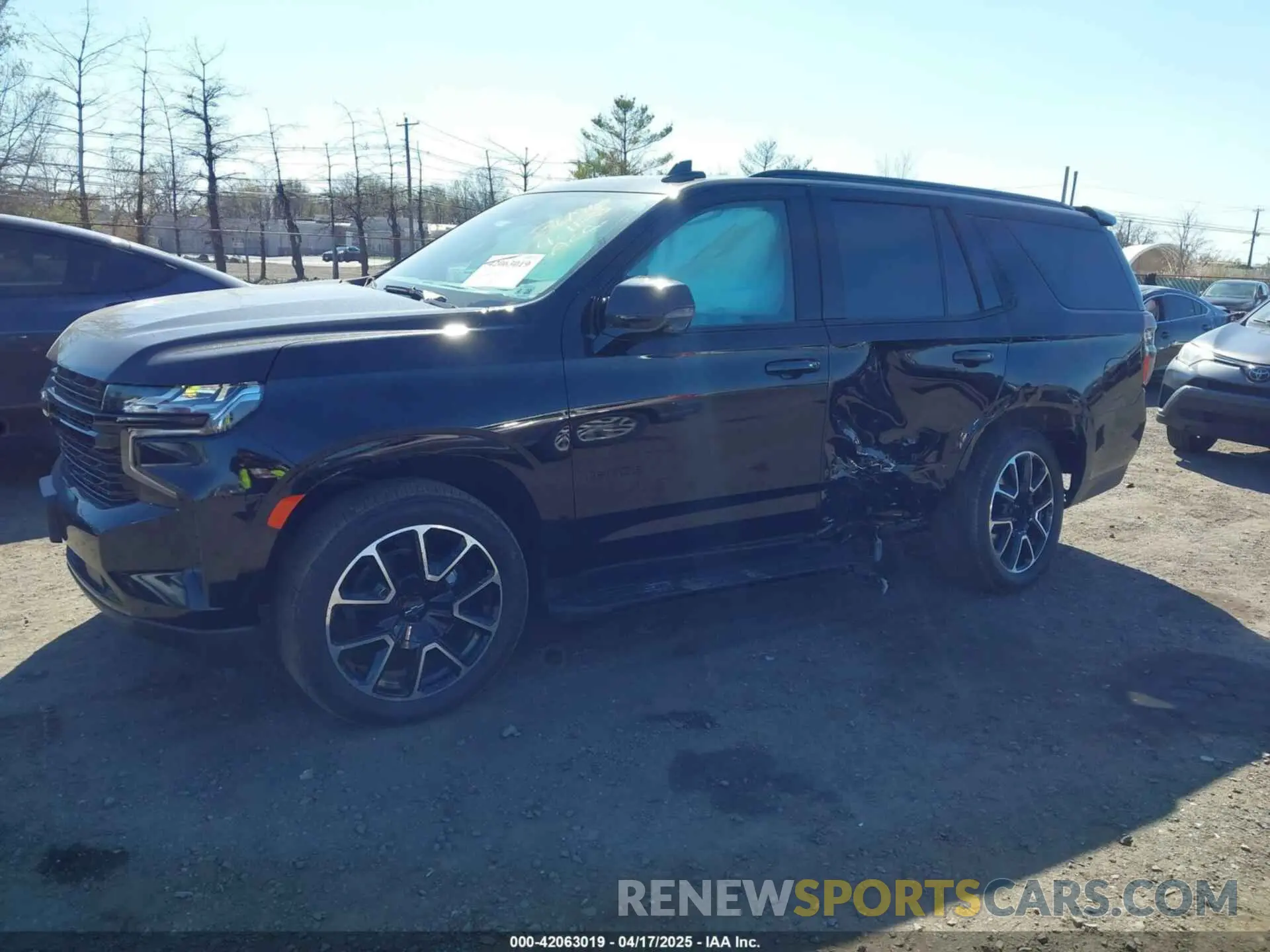 2 Photograph of a damaged car 1GNSKRKD4PR327926 CHEVROLET TAHOE 2023