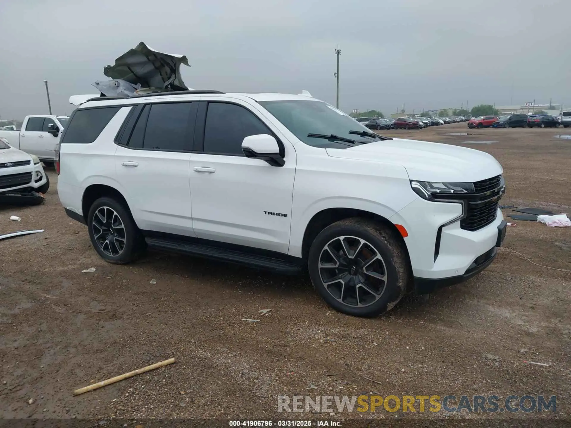 1 Photograph of a damaged car 1GNSKRKD4PR427153 CHEVROLET TAHOE 2023