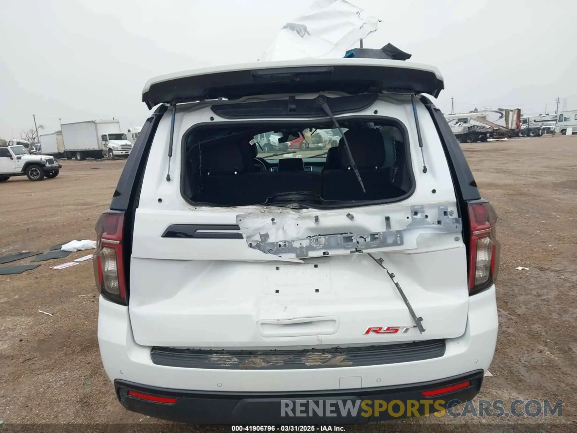 16 Photograph of a damaged car 1GNSKRKD4PR427153 CHEVROLET TAHOE 2023