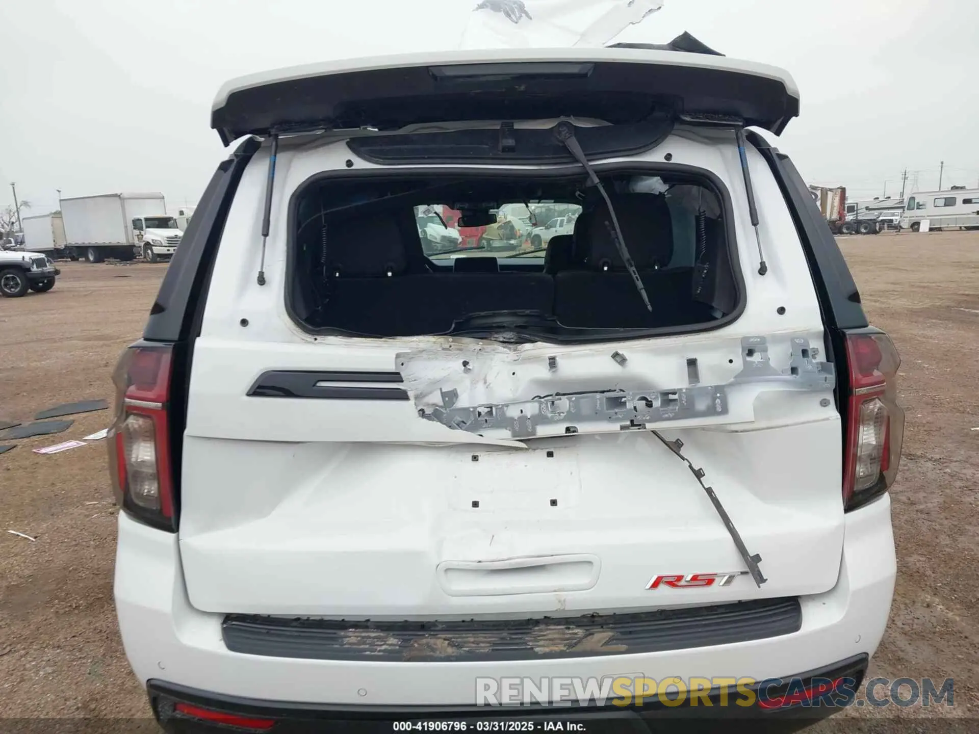6 Photograph of a damaged car 1GNSKRKD4PR427153 CHEVROLET TAHOE 2023
