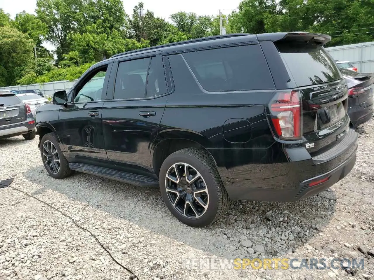2 Photograph of a damaged car 1GNSKRKD5PR299764 CHEVROLET TAHOE 2023