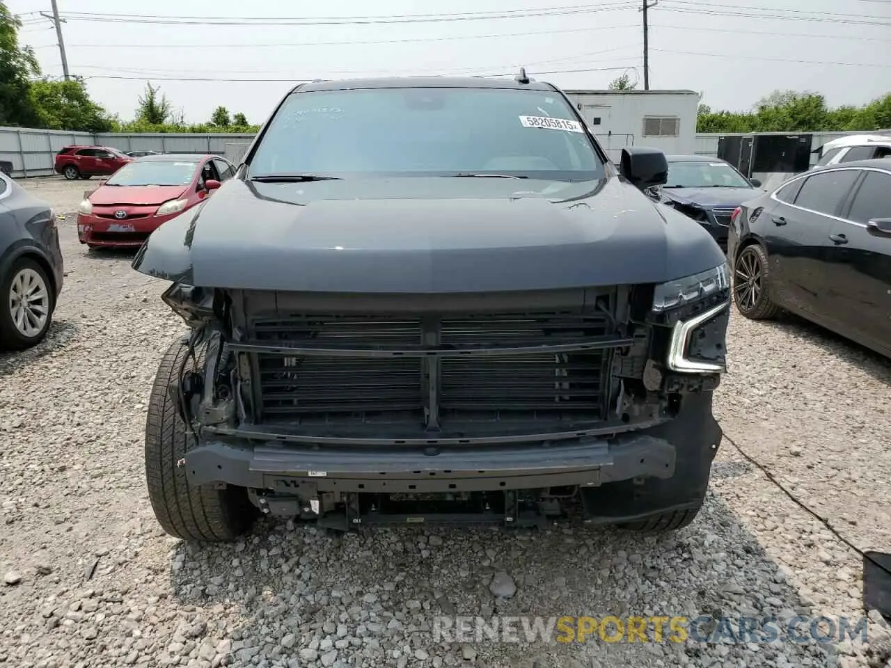 5 Photograph of a damaged car 1GNSKRKD5PR299764 CHEVROLET TAHOE 2023
