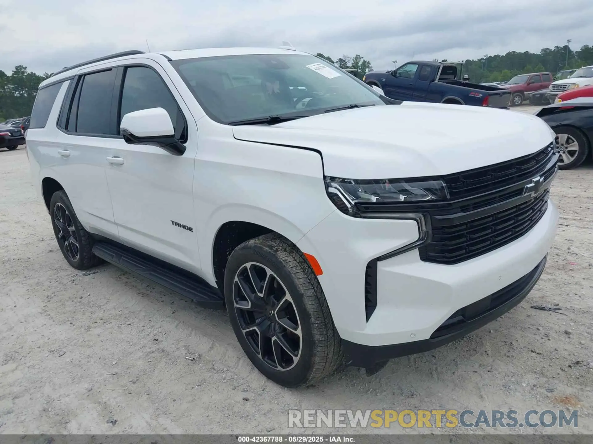 1 Photograph of a damaged car 1GNSKRKD7PR506168 CHEVROLET TAHOE 2023