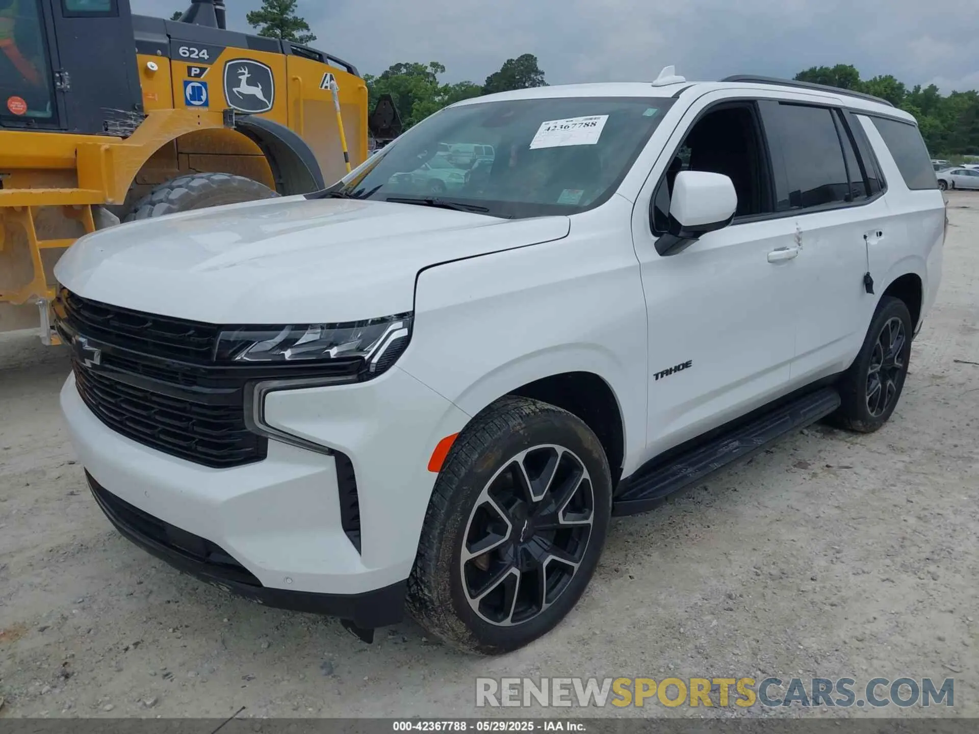 2 Photograph of a damaged car 1GNSKRKD7PR506168 CHEVROLET TAHOE 2023