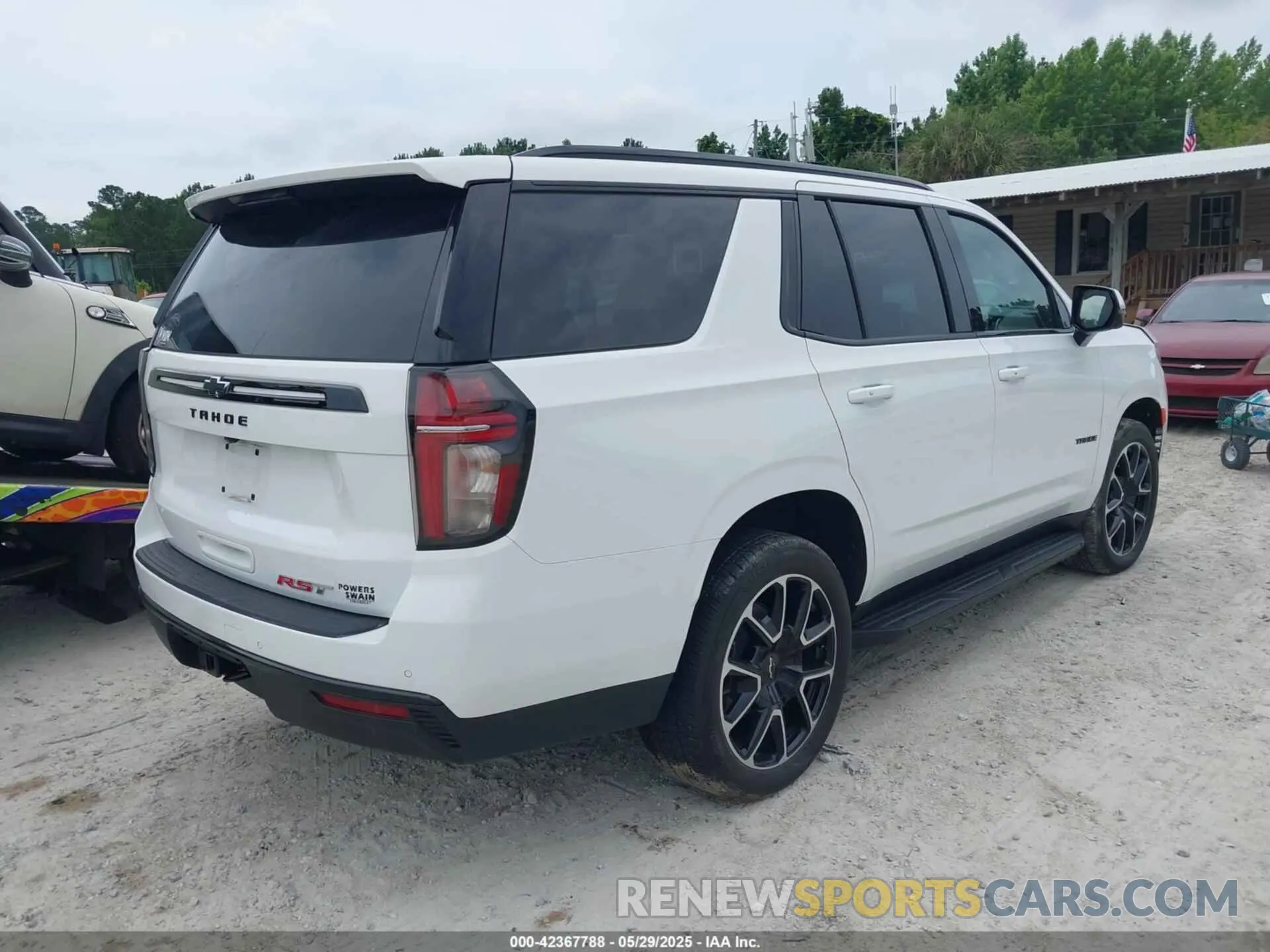 4 Photograph of a damaged car 1GNSKRKD7PR506168 CHEVROLET TAHOE 2023