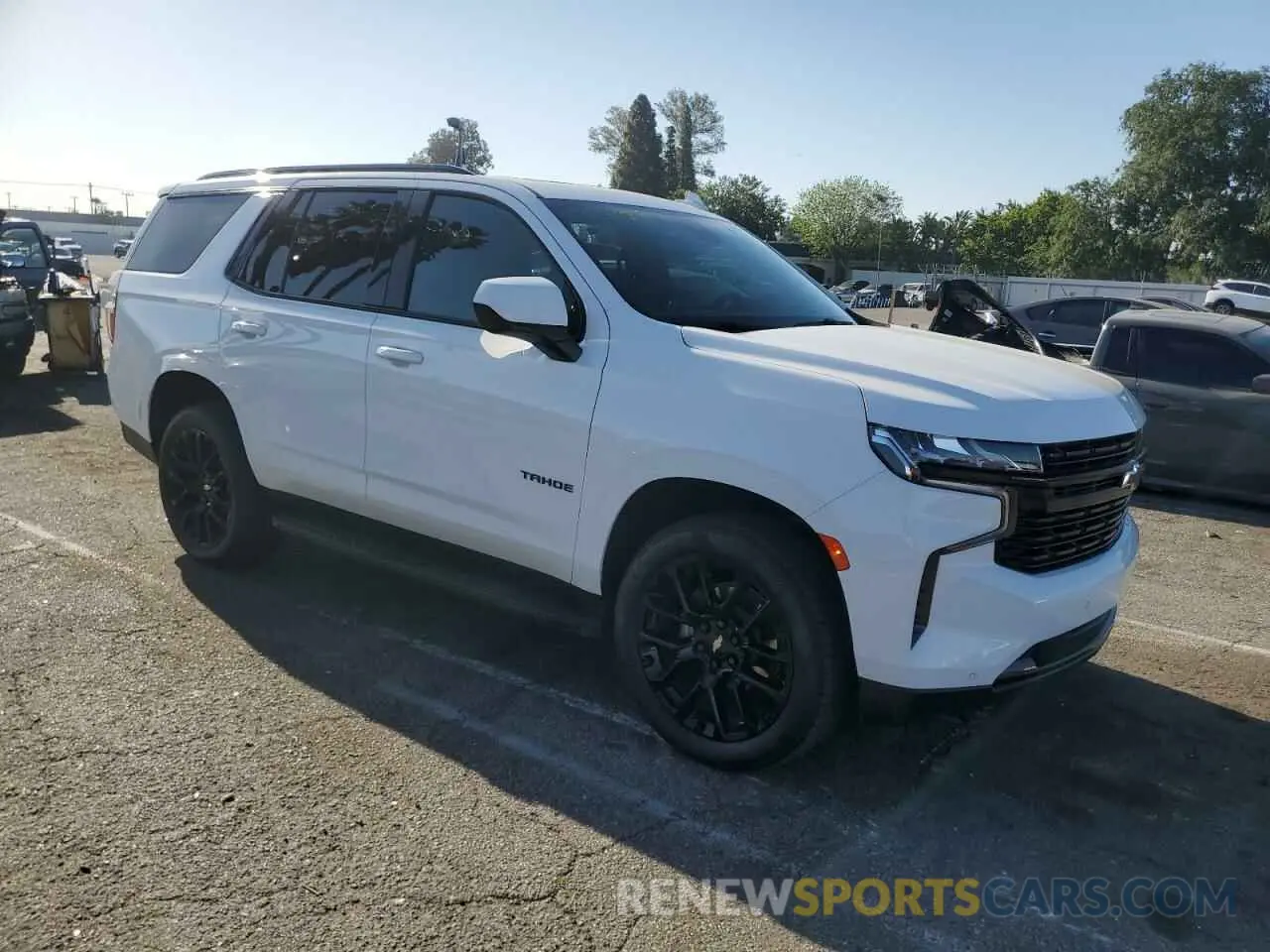 4 Фотография поврежденного автомобиля 1GNSKRKDXPR120716 CHEVROLET TAHOE 2023