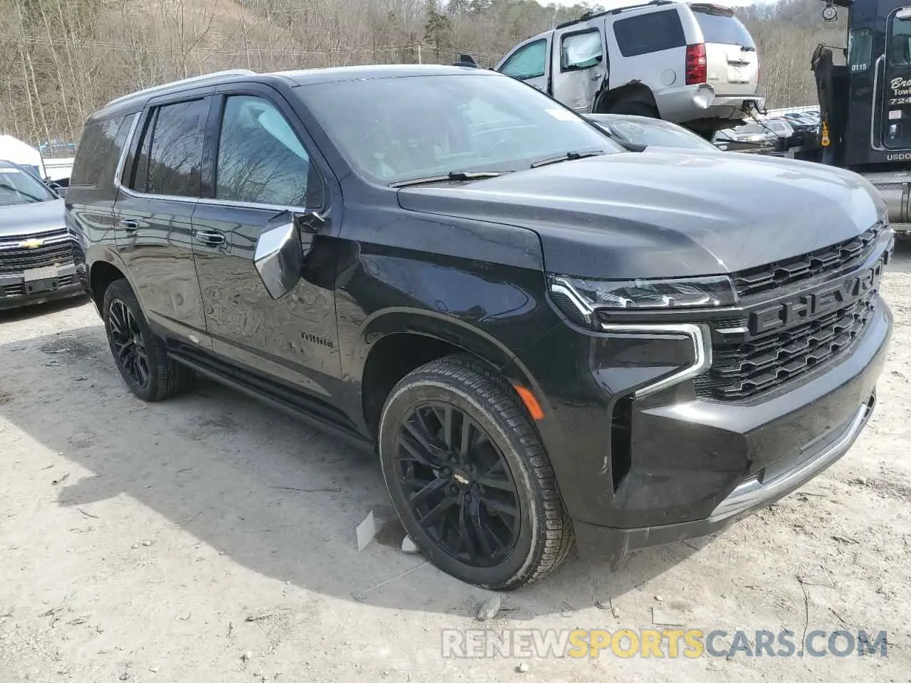 4 Фотография поврежденного автомобиля 1GNSKSKD0PR220119 CHEVROLET TAHOE 2023