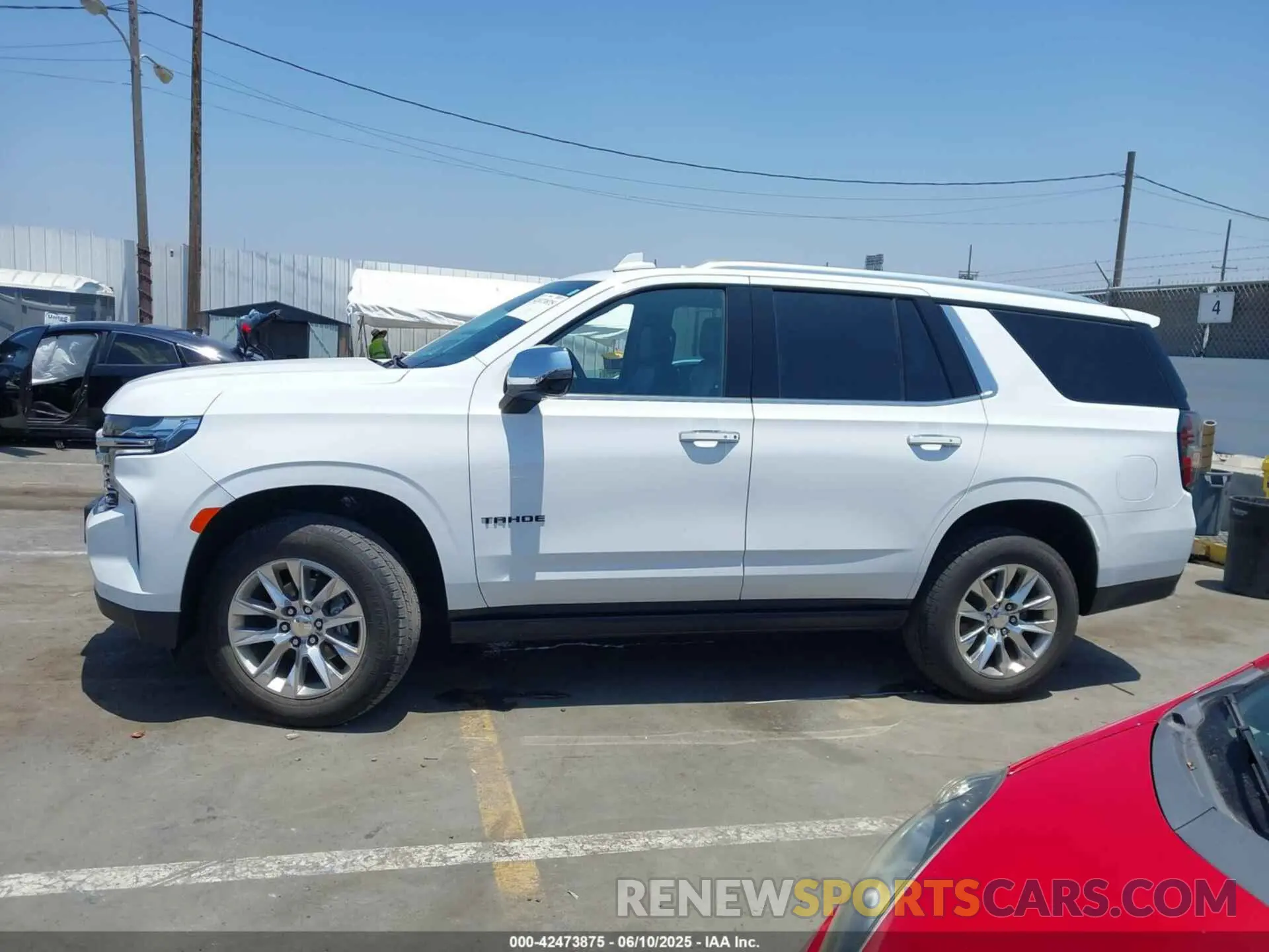 14 Photograph of a damaged car 1GNSKSKD0PR262516 CHEVROLET TAHOE 2023