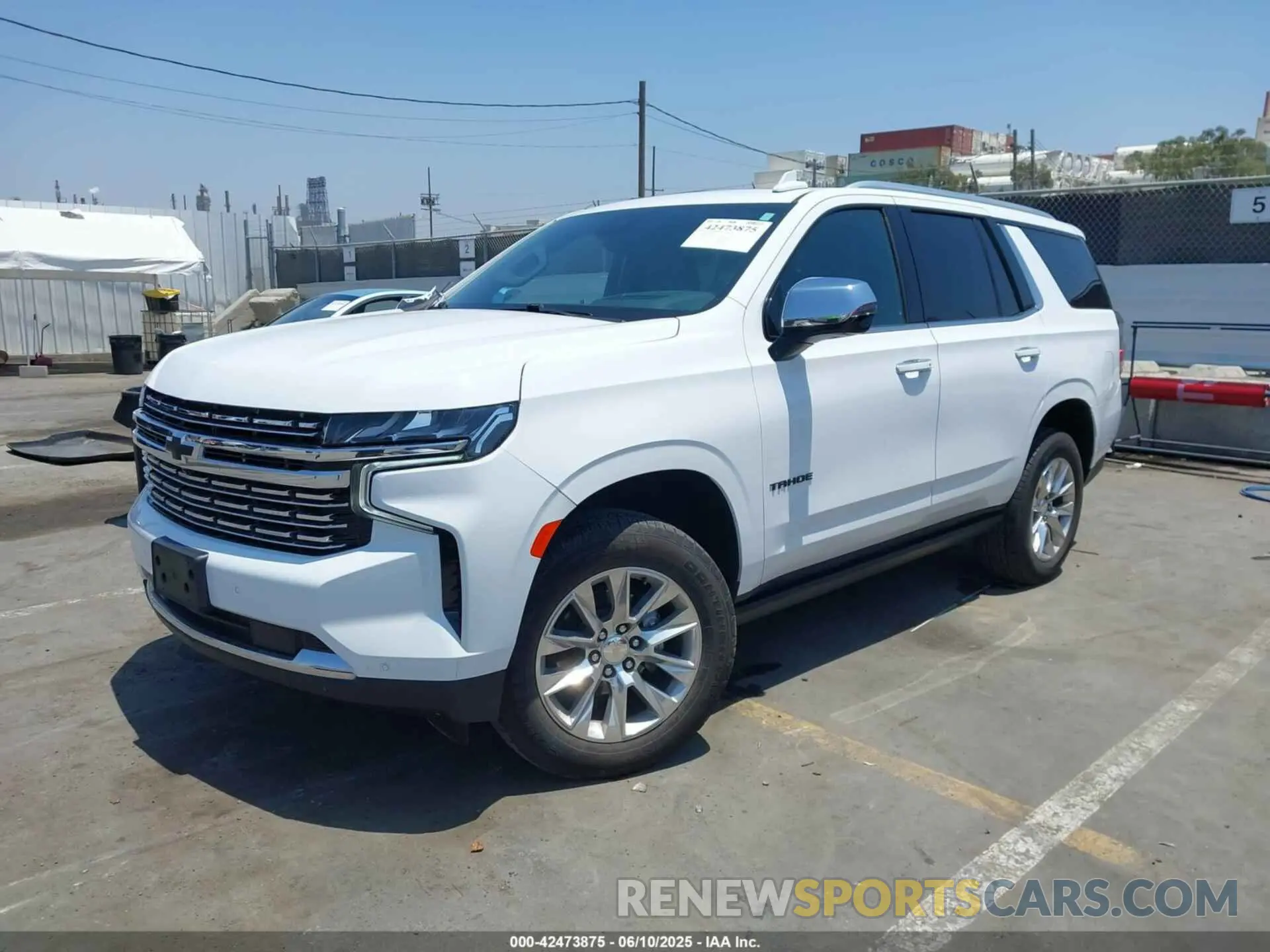 2 Photograph of a damaged car 1GNSKSKD0PR262516 CHEVROLET TAHOE 2023